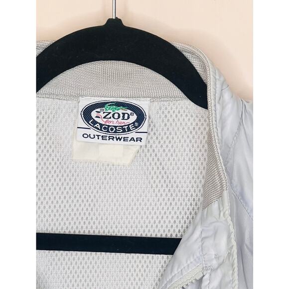 80s RETRO VINTAGE LACOSTE Lightweight Jacket - Picture 5 of 7